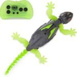 HEX BOTS Wall Crawler Gecko, Rechargeable Remote Control Robot Kids Toys, Climbs up Walls, RC Robot Toys for Boys & Girls Ages 4 & Up